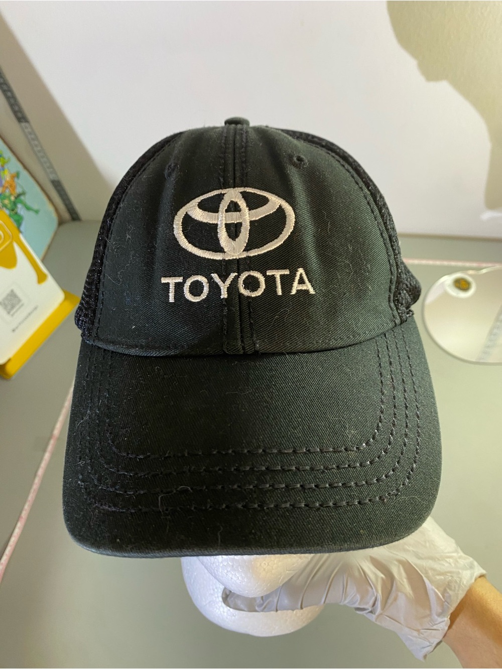 Toyota Choko Black Logo Trucker Cap